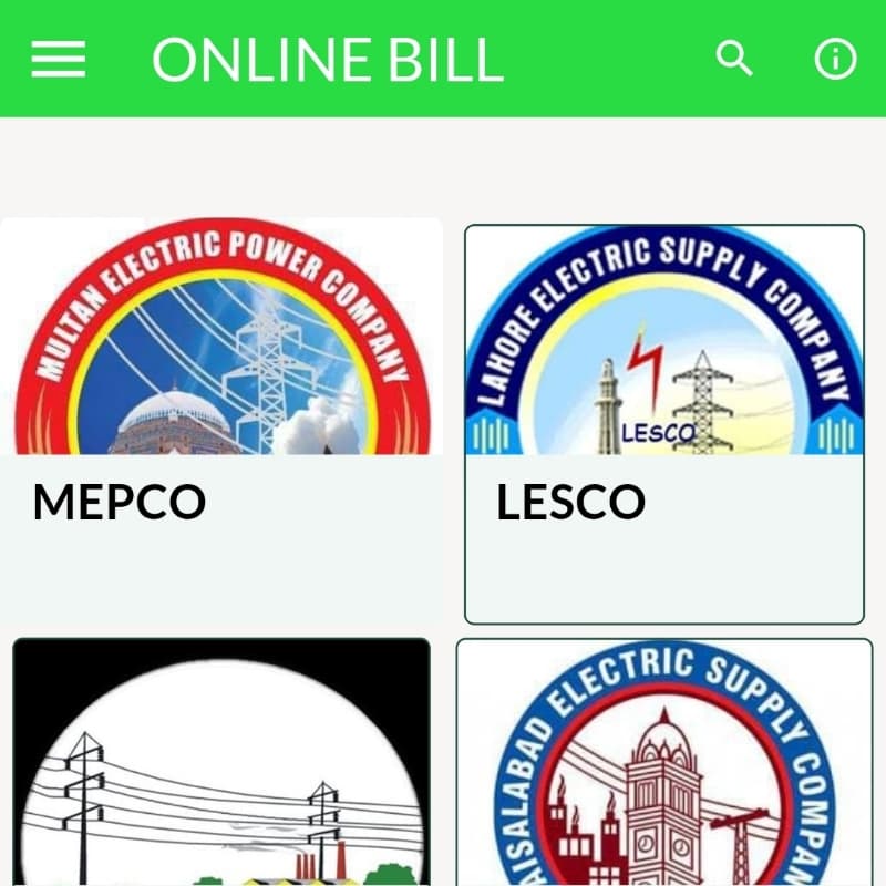 YOUR ONLINE BILL APP (GASS+ELECTRIC)